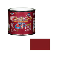 アサヒペン 油性スーパーコート 1／5L ブリックレッド FC290NV
