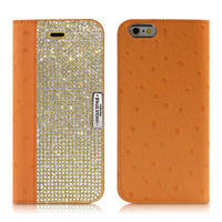 dreamplus iPhone 6s/6用ケース Wannabe Leathrer Diary オレンジ DP4431I6