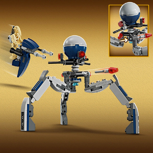 レゴジャパン LEGO スター・ウォーズ 75372 クローン・トルーパー(TM)とバトル・ドロイド(TM) バトルパック 75372Cﾄﾙ-ﾊﾟ-ﾄﾊﾞﾄﾙﾄﾞﾛｲﾄﾞBP-イメージ10