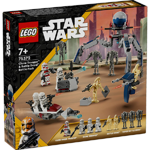 レゴジャパン LEGO スター・ウォーズ 75372 クローン・トルーパー(TM)とバトル・ドロイド(TM) バトルパック 75372Cﾄﾙ-ﾊﾟ-ﾄﾊﾞﾄﾙﾄﾞﾛｲﾄﾞBP-イメージ2