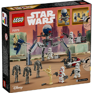 レゴジャパン LEGO スター・ウォーズ 75372 クローン・トルーパー(TM)とバトル・ドロイド(TM) バトルパック 75372Cﾄﾙ-ﾊﾟ-ﾄﾊﾞﾄﾙﾄﾞﾛｲﾄﾞBP-イメージ4