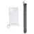 PHONECKLACE iPhone 12/12 Pro用チェーンショルダーストラップ付きクリアケース ブラック PC20431I12P-イメージ1