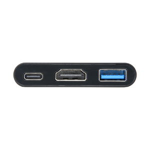 グリーンハウス USB Type-Cドッキングステーション ブラック GH-MHC3A-BK-イメージ3