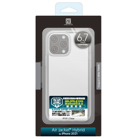 パワーサポート iPhone 13 Pro Max用ケース Shock Proof Hybrid Jacket Clear PIPC-31