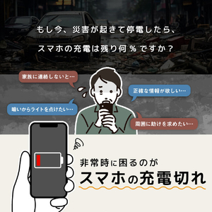 サンコー 20000mAh、手回し充電対応AM/ワイドFMラジオ グリーン KSTM25HGR-イメージ3