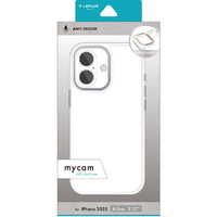 MSソリューションズ iPhone 17用カメラ保護ハイブリッドケース 「mycam」 シルバー LN-IM25MCSV