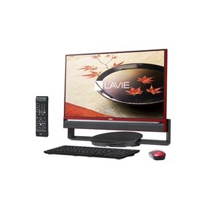 LAVIE PC-DA770CAR (クランベリーレッド) NEC、液晶一体型PC「LaVie