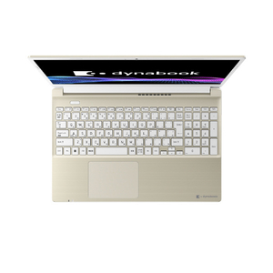 Dynabook エディオンオリジナルニュースタンダードノート e angle select dynabook サテンゴールド P3C7ABGE-イメージ6