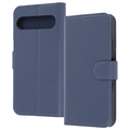 レイ・アウト Xperia 10 VII用耐衝撃 マグネットベルト シンプル 手帳型レザーケース ダークネイビー RT-RXP10M7ELC1/DN
