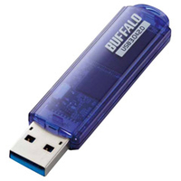 BUFFALO USBフラッシュメモリ(64GB) ブルー RUF3-C64GA-BL