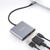 グリーンハウス USB Type-Cドッキングステーション シルバー GH-MHC3A-SV-イメージ2