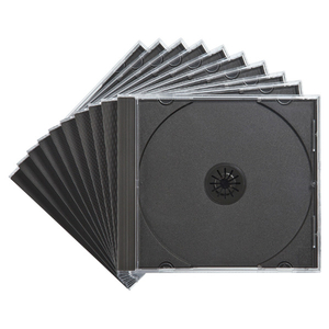 サンワサプライ Blu-ray・DVD・CDケース(10枚セット) ブラック FCD-PN10BKN サンワサプライ Blu-ray・DVD・CDケース(10枚セット) ブラック FCD-PN10BKN