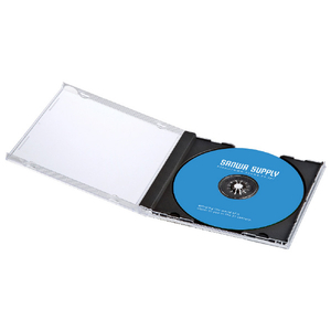 サンワサプライ Blu-ray・DVD・CDケース(10枚セット) ブラック FCD-PN10BKN-イメージ7
