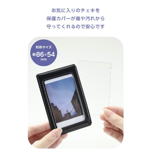 エレコム instax(チェキ)mini film用 マグネットフォトフレーム ブラック IC-PCMGBK-イメージ7