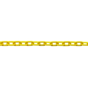ニッサチェイン プラスチックチェイン 黄 2mm×30M 黄30210.53.5 FC582FS-PW20-イメージ1