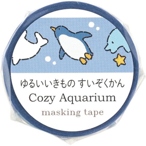 アーテック マスキングテープ ゆるいどうぶつ すいぞくかん FCE544U-74652-イメージ4