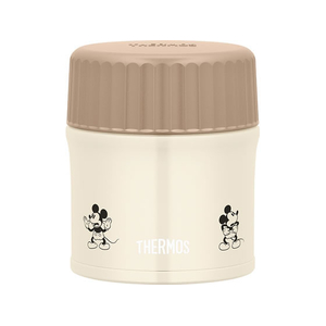 サーモス THERMOS真空断熱スープジャー 300mL ライトベージュ ミッキー FCJ801J-JBU-303DS LBE-イメージ1