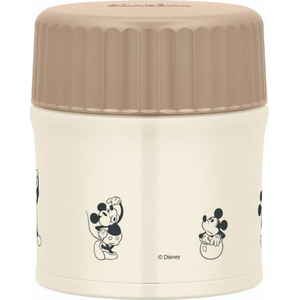 サーモス THERMOS真空断熱スープジャー 300mL ライトベージュ ミッキー FCJ801J-JBU-303DS LBE-イメージ2