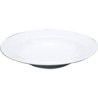 ミヤオカンパニーリミテド ファッションホワイト 23cm スーププレート FM900-222 FC810LV-7538360