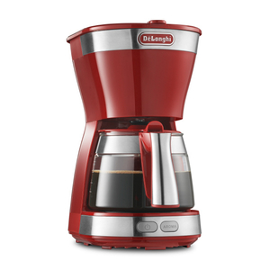 デロンギ ドリップコーヒーメーカー アクティブ パッションレッド ICM12011J-R-イメージ2