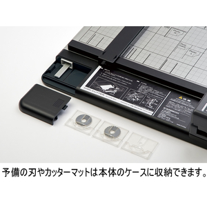 カール事務器 ディスクカッター A4対応 40枚裁断 本体 F014914-DC-210N-イメージ5