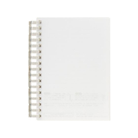 リヒトラブ オープンリングノート A6 クリヤー FC298TC-N2728-1