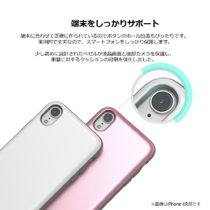 Matchnine iPhone XR用ケース CARDLA SLOT ローズゴールド MN15433I61-イメージ3