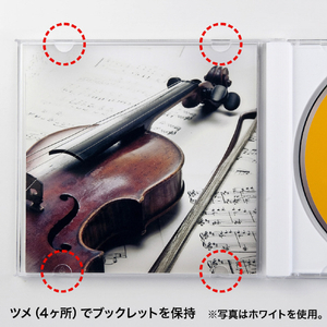 サンワサプライ Blu-ray・DVD・CDケース(10枚セット) クリア FCD-PN10CLN-イメージ4