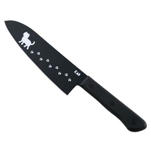 貝印 Nyammy ねこの包丁 三徳165mm FC087RW-AB5801-イメージ1