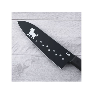 貝印 Nyammy ねこの包丁 三徳165mm FC087RW-AB5801-イメージ2