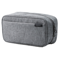 エレコム オーガナイズポーチ ストレージタイプ グレー BMA-GP14GY