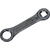 ＫＴＣ 車輌整備レンチ ボールジョイントロックナットレンチ 締付用 全長１３１ｍｍ 差込角１２．７ｍｍ KTC ボールジョイントロックナットレンチ AS801-19-イメージ1