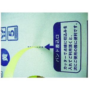 トラスコ中山 TRUSCO 手締用PPバンド 15.5mm×1000m巻 段ボールパック 黄 FC304GT-3429865-イメージ2