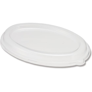 ヘイコー エコバンブー カレー皿用透明蓋 LZ-TYW01用 20枚 FC067SF-004491022-イメージ1