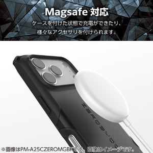 エレコム iPhone 17 ProMax用ZEROSHOCK ケース MAGKEEP ブラック PM-A25DZEROMGBK-イメージ6