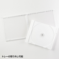 サンワサプライ FCD-PN10WN Blu-ray・DVD・CDケース(10枚セット