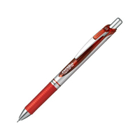 ぺんてる ノック式 エナージェル 0.3mm 赤 F847917-BLN73-B