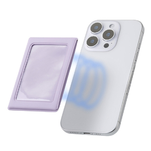 エレコム instax(チェキ)mini film用 マグネットフォトフレーム パープル IC-PCMGPU-イメージ2