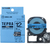 キングジム テプラ PROテープカートリッジ マットラベル 12mm幅 青(空色)/黒文字 SB12B-イメージ1