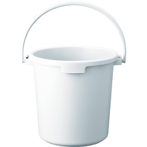 トラスコ ＰＰカラーバケツ　２２Ｌ　白 TPPB-22-W-イメージ1