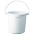 トラスコ ＰＰカラーバケツ　２２Ｌ　白 TPPB-22-W-イメージ1