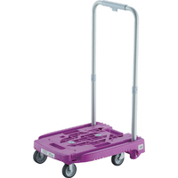 トラスコ 樹脂台車　カルティオミニ　ｗｅｅｇｏ　ラベンダー WP-2G-LV