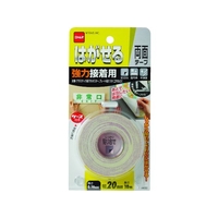 ニトムズ はがせる両面テープ強力接着用20×10 FC628GH-7308655