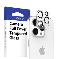 araree iPhone 15 Pro/15 Pro Max用カメラ専用強化ガラスフィルム core CM クリア AR25434I15PR