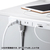 サンワサプライ スリムタップUSB充電機能付き(5個口・3m) TAP-SLIM5U-3-イメージ2