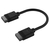 Corsair iCUE LINK対応ケーブル(10cm) ブラック CL9011121WW-イメージ1