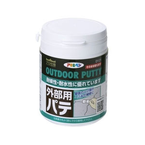 アサヒペン 外部用パテ 225ML ホワイト 602190 FC835WC-6659452-イメージ1