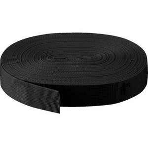 トラスコ中山 PPベルト幅40mm×長さ50m 黒 100黒4050 FC066HJ-3830250-イメージ1