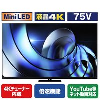 TVS REGZA 75V型4Kチューナー内蔵4K対応液晶テレビ Z875R series 75Z875R