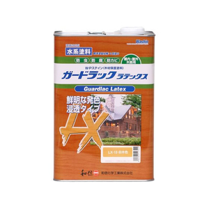 和信ペイント ガードラックラテックス 白木色 3.5kg FCF799A-952263-イメージ1
